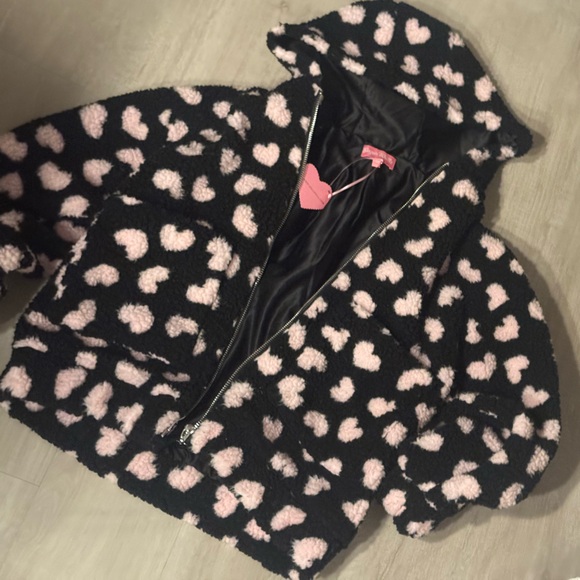 NWT Dolls Kill Sugar Thrillz Loyal Maneater Teddy Jacket - Picture 3 of 7